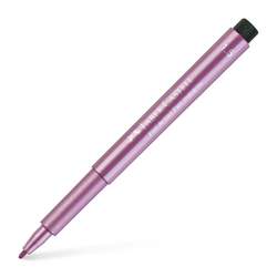 FABER-CASTELL PITT® artist pen Metallic, los, robijnrood metallic