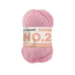 myboshi | NO. 2 garen — 85% katoen + 15% kapok, kluwen 50 g ~ 100 m, Magnolia