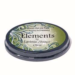 Lavinia Elements Premium Stempelkussen, stempelkussen, Olive