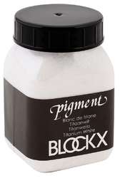 BLOCKX | Pigmenten — kunstenaarskwaliteit, pigment, Titanium white — 100 g