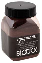 BLOCKX | Pigmenten — kunstenaarskwaliteit, pigment, Transparent mars red — 60 g