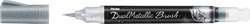 PENTEL® | Dual Metallic brushpen, Zilver