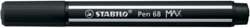 STABILO® | ARTY Pen 68 MAX viltstift — los, Black