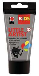 Marabu | KiDS LITTLE ARTIST schilder- & knutselverf — los, tube 75 ml, Silver