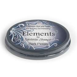 Lavinia Elements Premium Stempelkussen, stempelkussen, Dark denim