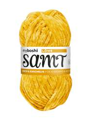 myboshi | SAMT brei- en haakgaren — polyester chenille, kluwen 100 g / 100 m, Lion