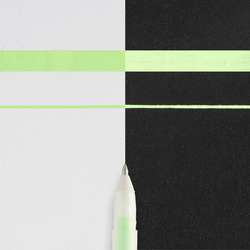 SAKURA | Gelly Moonlight 10 Gelpen, 10 broad tip, Fluorescent green