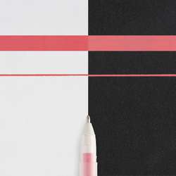 SAKURA | Gelly Moonlight 10 Gelpen, 10 broad tip, Red