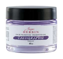 HERBIN | Kalligrafie-inkt — gepigmenteerd, potje 40 ml, Violet