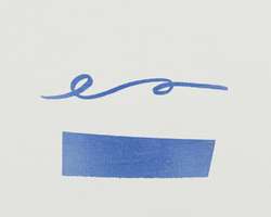 HERBIN | Geparfumeerde schrijfinkt, flesje 30 ml, kleur: blauw — geur: lavendel