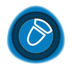 FABER-CASTELL | Goldfaber Creative Marker — round tip, Ocean blue