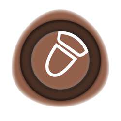 FABER-CASTELL | Goldfaber Creative Marker — round tip, Maple syrup