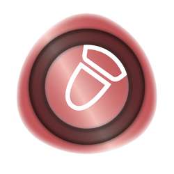 FABER-CASTELL | Goldfaber Creative Marker — round tip, Crimson crush (metallic)