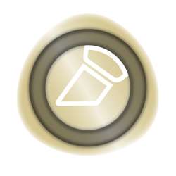 FABER-CASTELL | Goldfaber Creative Marker — calligraphy tip, Heart of gold (metallic)