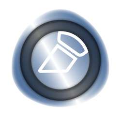 FABER-CASTELL | Goldfaber Creative Marker — calligraphy tip, Queen of the marine (metallic)