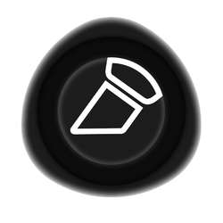 FABER-CASTELL | Goldfaber Creative Marker — calligraphy tip, Blackout