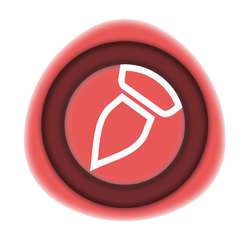 FABER-CASTELL | Goldfaber Creative Marker — brush tip, Watermelon