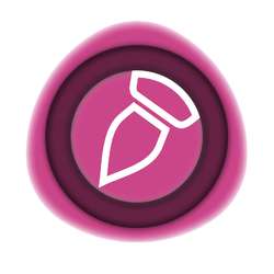 FABER-CASTELL | Goldfaber Creative Marker — brush tip, Hot magenta