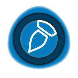 FABER-CASTELL | Goldfaber Creative Marker — brush tip, Ocean blue