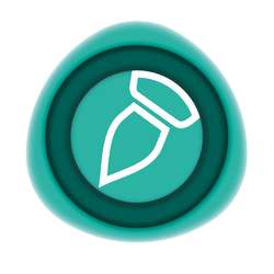 FABER-CASTELL | Goldfaber Creative Marker — brush tip, Caribbean blue