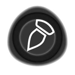 FABER-CASTELL | Goldfaber Creative Marker — brush tip, Blackout