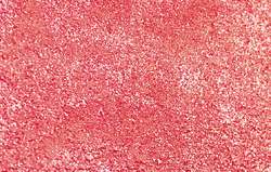 Iridescent vermilion