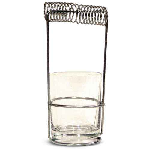Penseelhouder met waterglas 