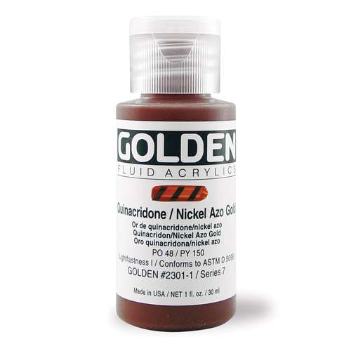 Golden Fluid Acrylics 1oz and 4oz