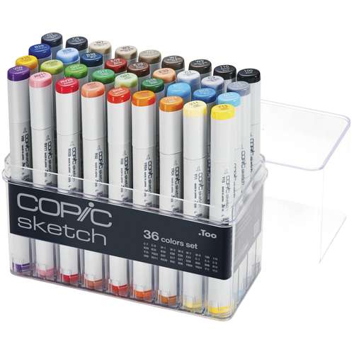 COPIC® | sketch marker — 36-case Basic 