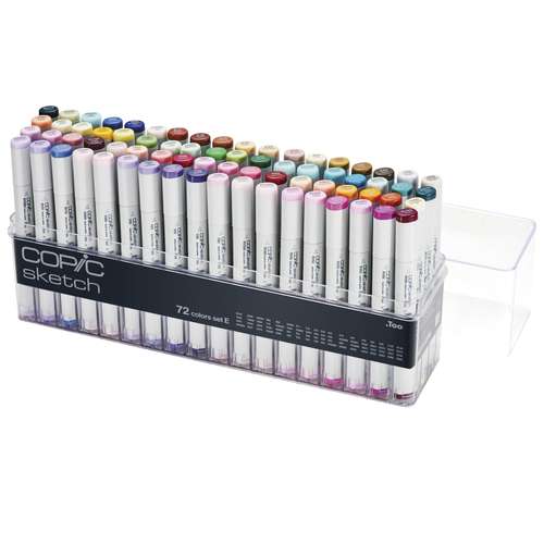 COPIC® | sketch marker — 72-case E 