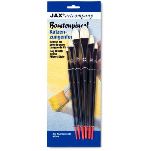 JAX® | penselenset, varkenshaar, kattentong 