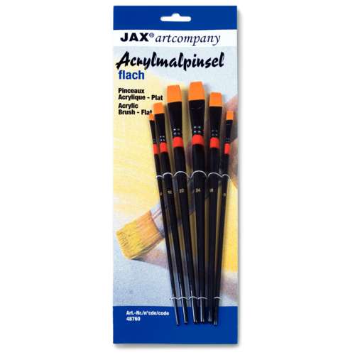 JAX® | acrylpenselen, 6-delige set 