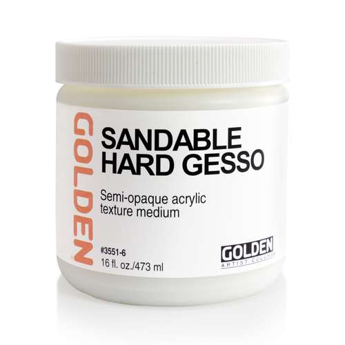 GOLDEN® | Sandable Hard Gesso 