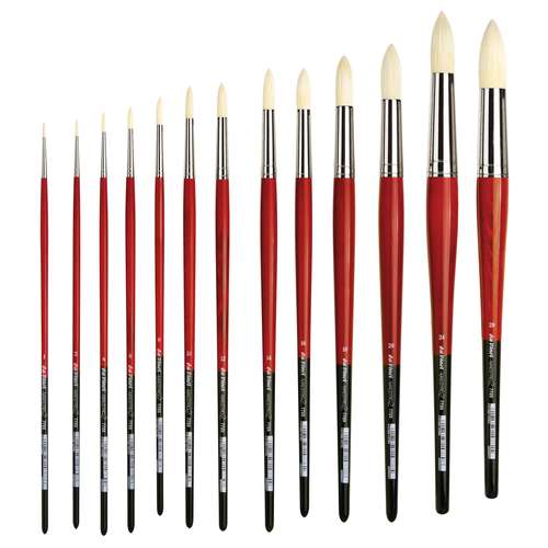 da Vinci | MAESTRO2 7723 penseel ○ rond ○ medium — Chungking varkenshaar 