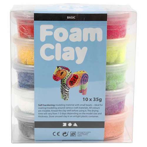 hulp in de huishouding seksueel schaduw Foam Clay, gekleurde modelleerpasta