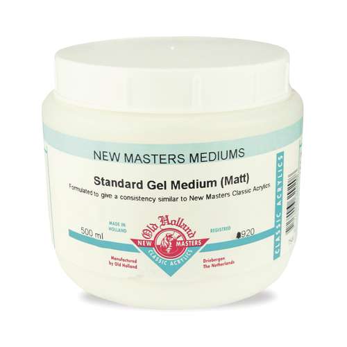 Old Holland | NEW MASTERS Standard Gel Medium — voor acrylverf 