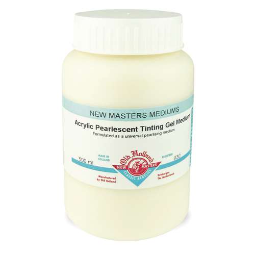 Old Holland | NEW MASTERS Acrylic Pearlescent Tinting Gel Medium — voor acrylverf 