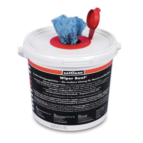 zetClean® | Wiper Bowl Polytex® vochtige reinigingsdoekjes 