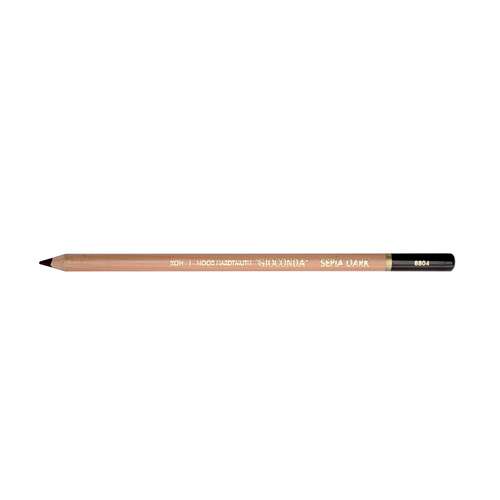 KOH-I-NOOR | GIOCONDA 8804 krijtpotlood ○ sepia donker — 12-set uni 