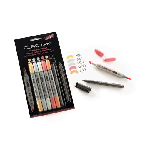 COPIC® | ciao marker - 5+1-set Pastels 