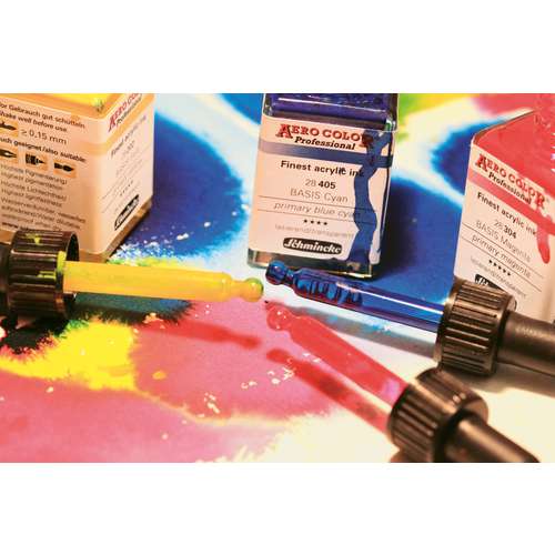 Schmincke | AERO COLOR® PROFESSIONAL acrylinkt ○ standard colors — los (8)