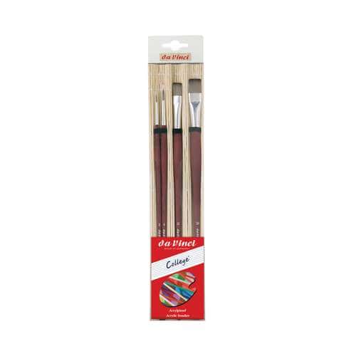 da Vinci | College®, serie 5305 acrylpenselen set 