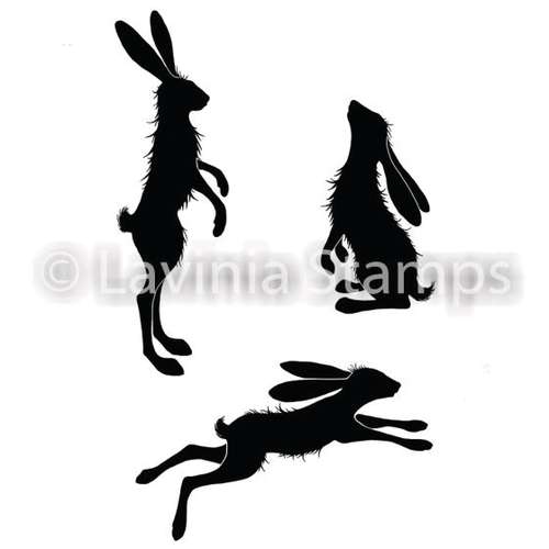 Lavinia Stamps | Whimsical hares motiefstempe 