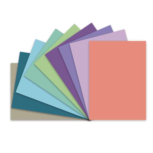 URSUS® Gekleurd Papier, dun - assortiment "Fresh" 