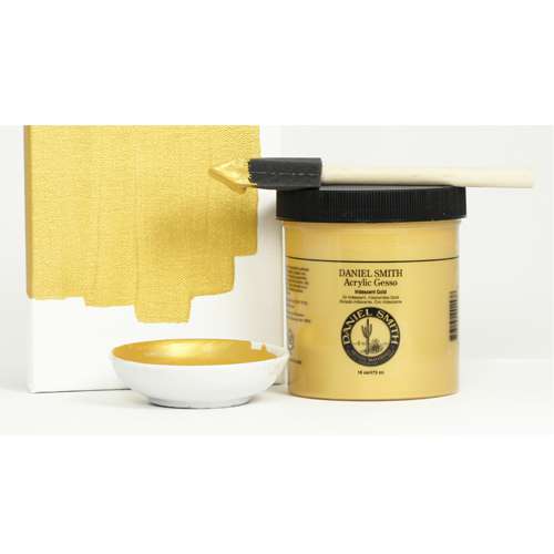 DANIEL SMITH | Iridescent Gold Acrylic Gesso 