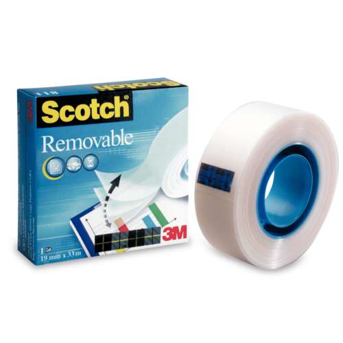 3M™ | Scotch® Removable plakband — herpositioneerbaar 
