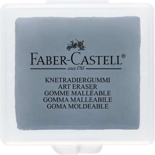 FABER-CASTELL ART ERASER grijs, gummetje 