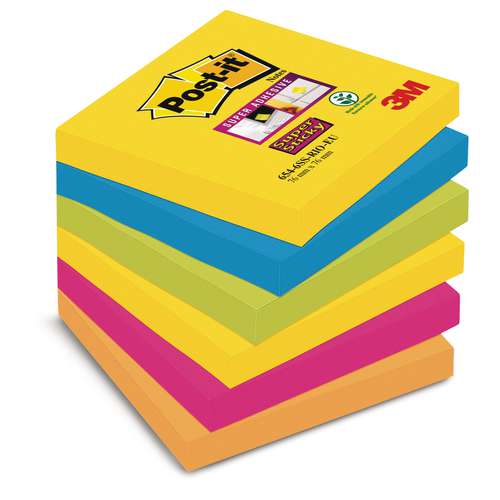 3M Post-it® Super Sticky Cube Pad, RIO DE JANEIRO Collectie 