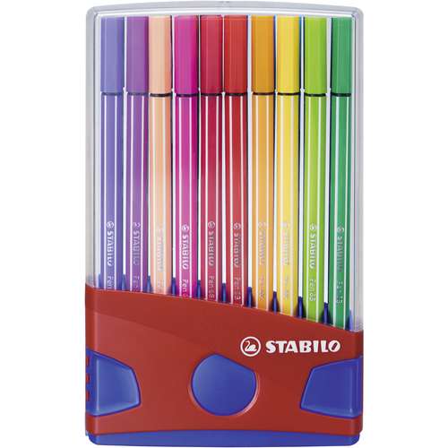 Gek wazig Fervent Stabilo Pen 68 ColorParade stiftenset