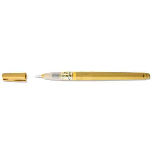 Kuretake | Chuji N° 60 fude pen — goudkleurige inkt 
